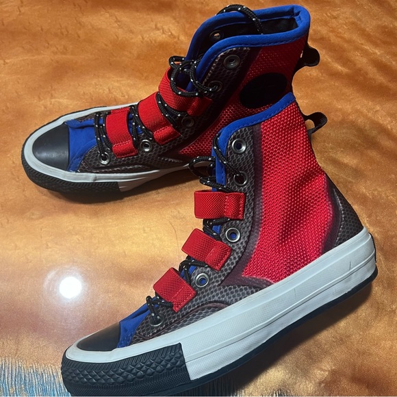 Converse Other - Converse CTAS 70 High Tech Hiker Enamel Red Blue Size 4 Youth